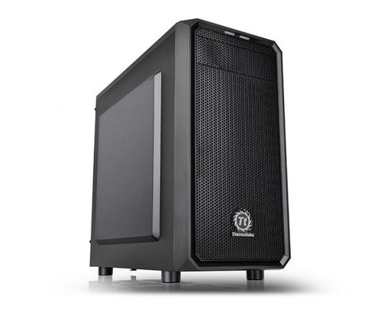 Case | THERMALTAKE | Versa H15 | MicroTower | MicroATX | MiniITX | Tool-free | 1x5.25" External | Cooling & Ventilation System Rear (exhaust) : 120 x 120 x 25 mm Turbo fan (1000rpm, 16dBA) | Black | CA-1D4-00S1NN-00