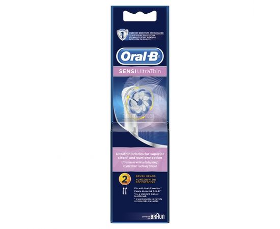 Rezerves zobu birstes uzgaļi Oral-B Sensi Ultra Thin, Braun