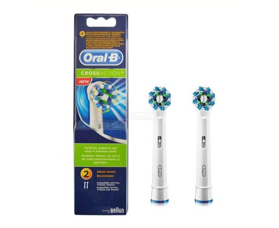 Braun Oral-B Cross Action EB 50-2 Rezerves zobu birstes uzgaļi Uzgaļi elektriskajām zobu birstēm