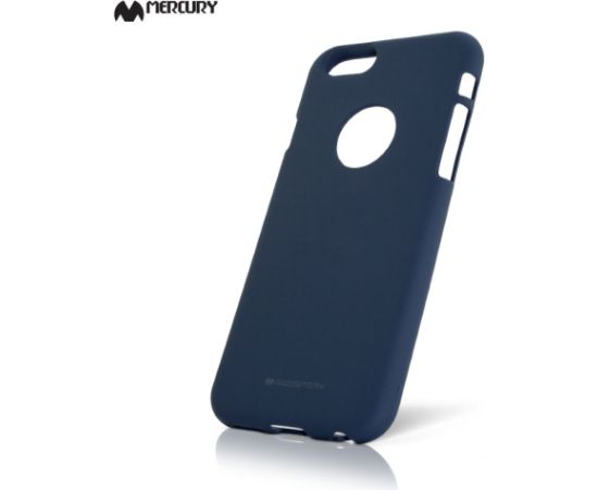 Mercury Soft feeling Super Plāns TPU Matētas virsmas aizmugures maks-apvalks priekš Xiaomi Redmi Note 5 / Redmi 5 Plus Tumši zils