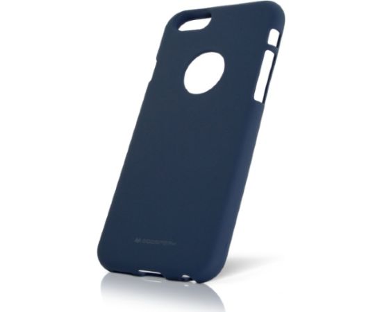 Mercury Soft feeling Super Plāns TPU Matētas virsmas aizmugures maks-apvalks priekš Xiaomi Redmi Note 5 / Redmi 5 Plus Tumši zils