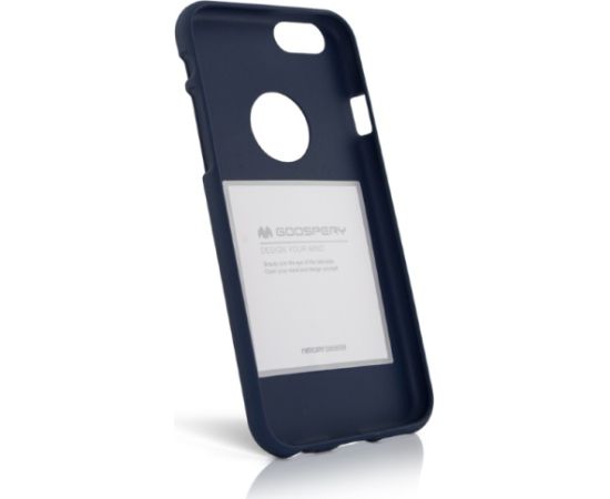 Mercury Soft feeling Super Plāns TPU Matētas virsmas aizmugures maks-apvalks priekš Xiaomi Redmi Note 5 / Redmi 5 Plus Tumši zils