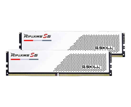 G.Skill DDR5 32GB - 5600 - CL - 28 - Dual-Kit - DIMM - F5-5600J2834F16GX2-RS5W, Ripjaws S5, XMP, white