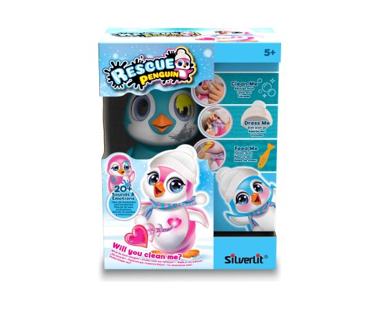 SILVERLIT Интерактивная игрушка птица Rescue penguin