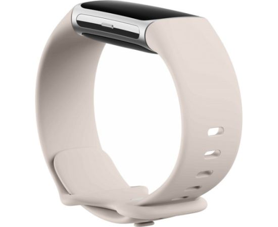 Fitbit Charge 6, porcelain/silver