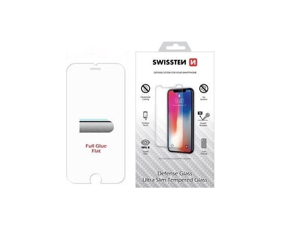 Swissten Ultra Slim Tempered Glass Premium 9H Aizsargstikls Samsung G955 Galaxy S8 Plus (Ekrāna līdzenai virsmai)