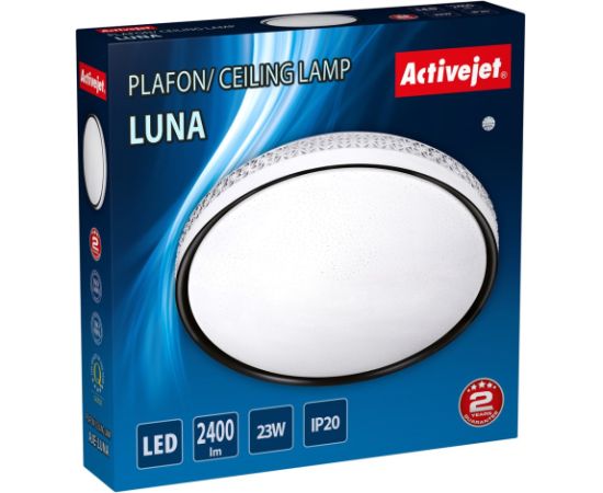 Modern LED ceiling plafond Activejet LUNA 23W