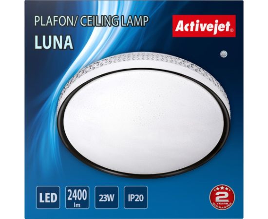 Modern LED ceiling plafond Activejet LUNA 23W