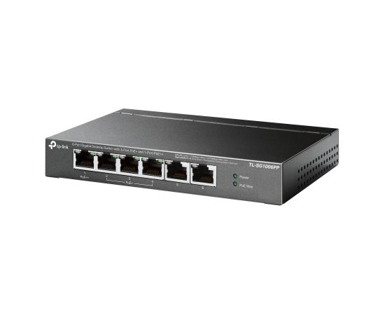 TP-Link 6-Port Gigabit Desktop Switch with 3-Port PoE+ and 1-Port PoE++