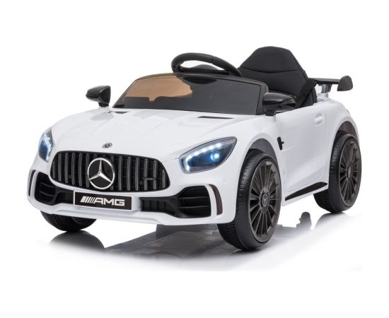 Lean Cars Electric Ride-On Car Mercedes AMG GT R White