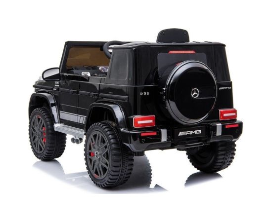 Lean Cars Mercedes G63 Bērnu vienvietīgs elektromobilis, melns-lakots