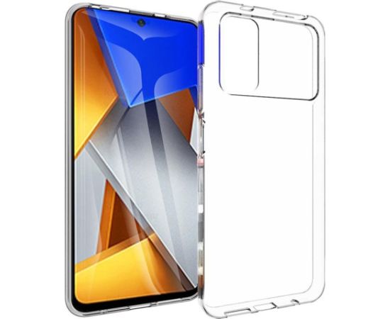 Mocco Ultra Back Case 1 mm Aizmugurējais Silikona Apvalks Priekš  Xiaomi Poco M4 Pro 4G Caurspīdīgs