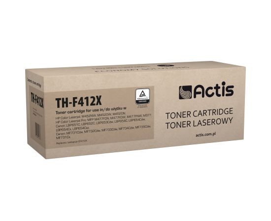 Actis TH-F412X toner (replacement for HP 410X CF412X; Standard; 5000 pages; yellow)