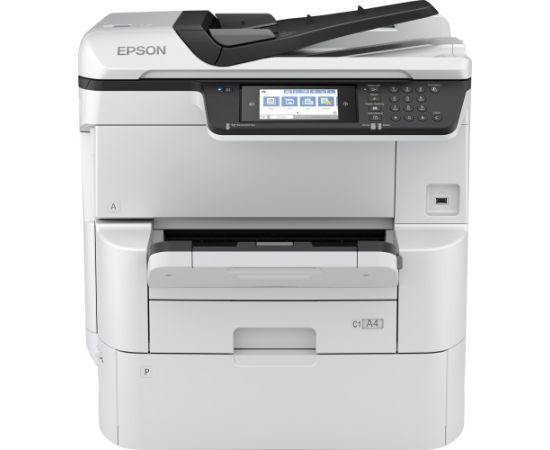 Принтер Epson WorkForce Pro WF-C878RDWF, принтер, струйное МФУ, цветное A3, 335 листов. 33,6 Кбит/с, локальная сеть, Wi-Fi, USB