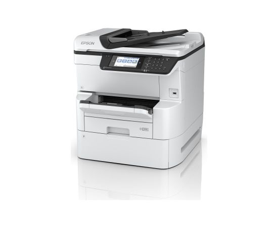 Принтер Epson WorkForce Pro WF-C878RDWF, принтер, струйное МФУ, цветное A3, 335 листов. 33,6 Кбит/с, локальная сеть, Wi-Fi, USB