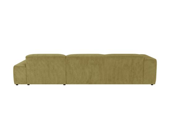 Corner sofa LEHTE 3-seater, right corner, green