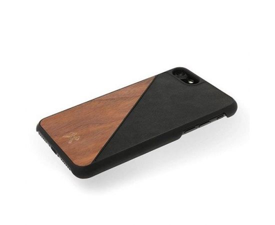 EcoSplit Wooden+Leather iPhone 7+ / 8+  Walnut/black eco249