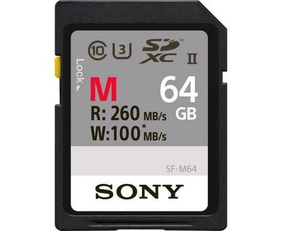 Sony SF-64M 64GB SD Card UHS-II Class 10