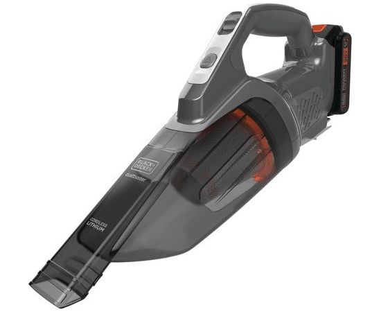 Black & Decker Dustbuster handheld vacuum Black, Grey, Orange Bagless