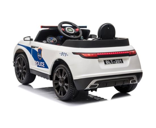 Lean Cars Electric Ride On BLT-201 Police White