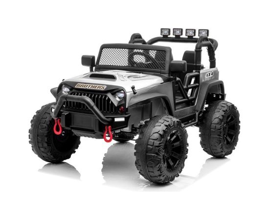 Lean Cars Jeep JC666 Electric Ride On Car Silver Painted
