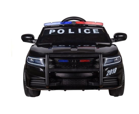 Lean Cars Police Electric Ride-On Car - Black
