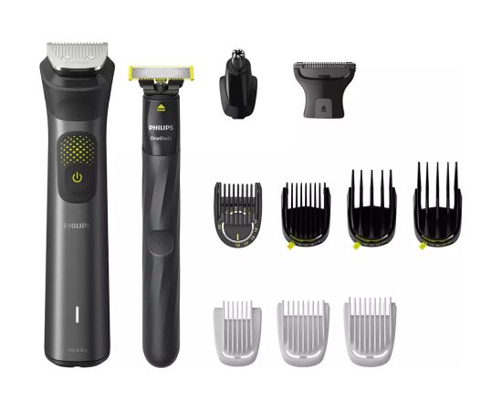 PHILIPS MG9530/15 Multigroom series 9000 All-in-one trimmeris sejai, matiem un ķermenim, melns