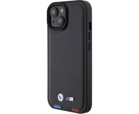 BMW Leather Stamp Tricolor Back Case Защитный Чехол для Apple iPhone 15