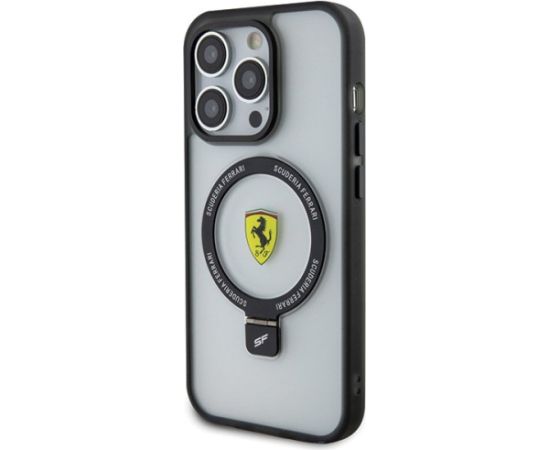 Ferrari Ring Stand MagSafe Back Case Защитный Чехол для Apple iPhone 15 Pro