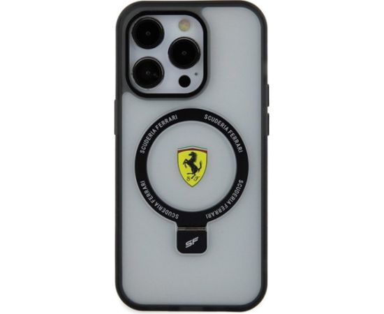 Ferrari Ring Stand MagSafe Back Case Защитный Чехол для Apple iPhone 15 Pro