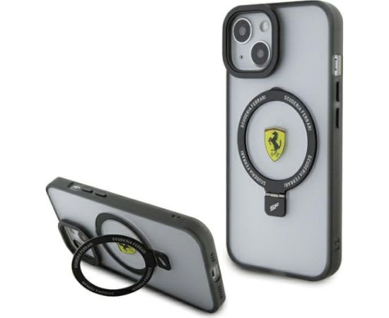 Ferrari Ring Stand MagSafe Back Case Защитный Чехол для Apple iPhone 15