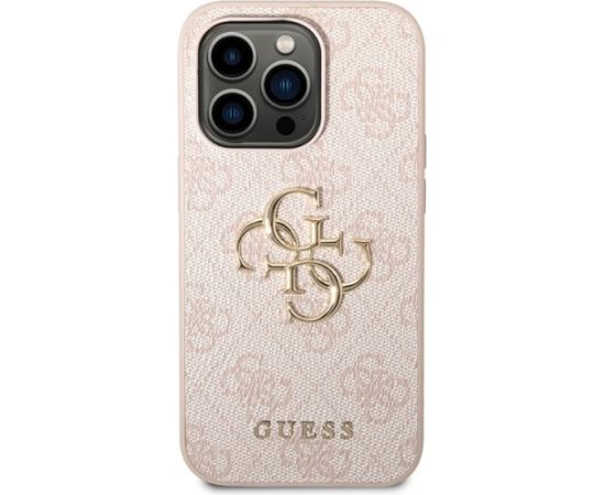 Guess 4G Big Metal Logo Back Case Защитный Чехол для Apple iPhone 15 Pro Max