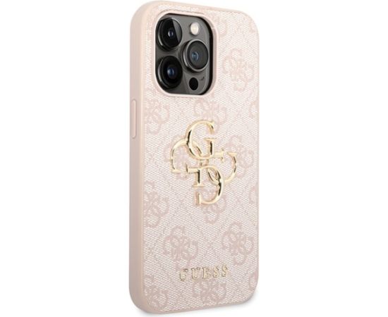 Guess 4G Big Metal Logo Back Case Защитный Чехол для Apple iPhone 15 Pro Max