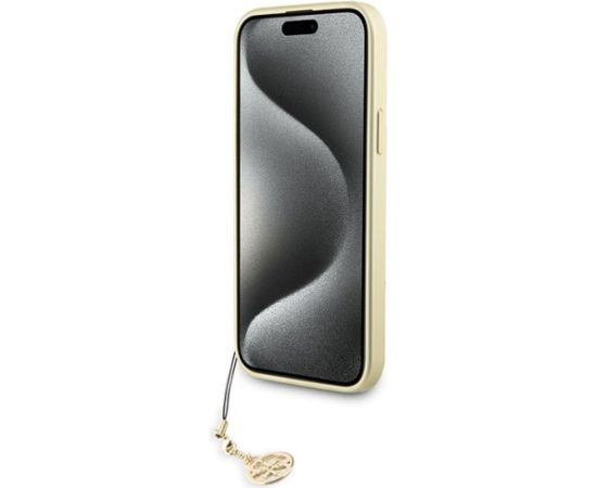Guess 4G Charms Collection Back Case Aizsargapvalks Priekš Apple iPhone 15