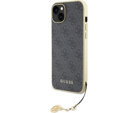 Guess 4G Charms Collection Back Case Aizsargapvalks Priekš Apple iPhone 15 Plus