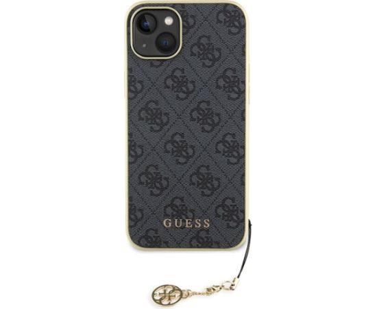 Guess 4G Charms Collection Back Case Aizsargapvalks Priekš Apple iPhone 15 Plus