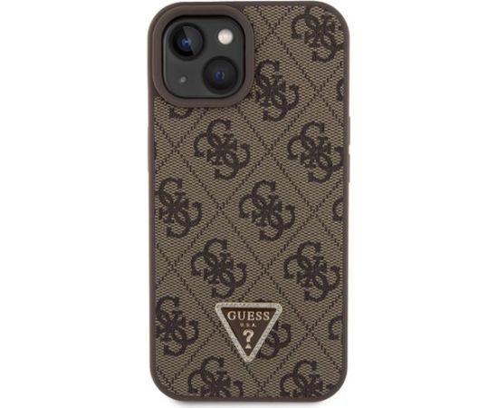 Guess Crossbody 4G Metal Logo Back Case Aizsargapvalks Priekš Apple iPhone 15 Plus