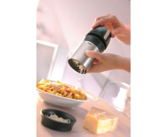 GEFU 34680 grater Black, Stainless steel