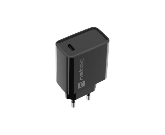 NATEC USB CHARGER RIBERA USB-C 20W PD BLACK