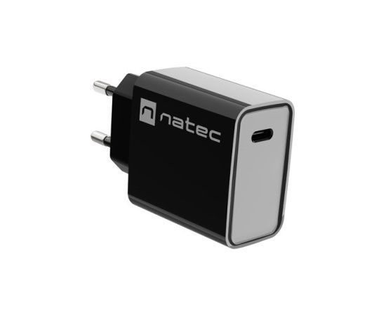 NATEC USB CHARGER RIBERA USB-C 20W PD BLACK