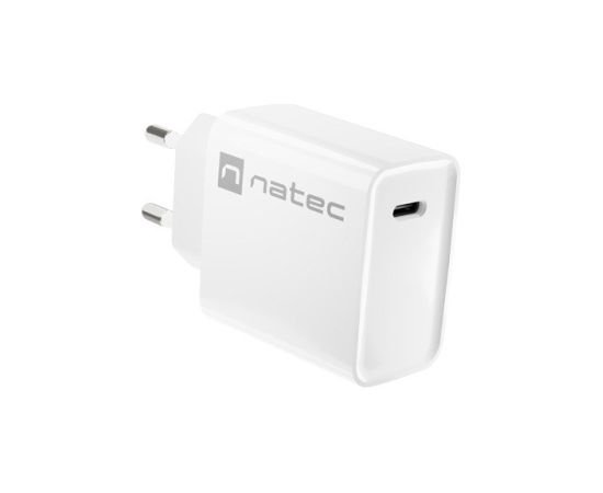 NATEC USB CHARGER RIBERA USB-C 20W PD WHITE