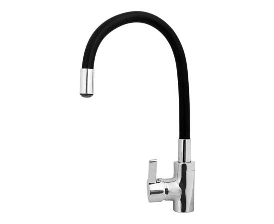 PYRAMIS 090919638 kitchen faucet Black, Chrome