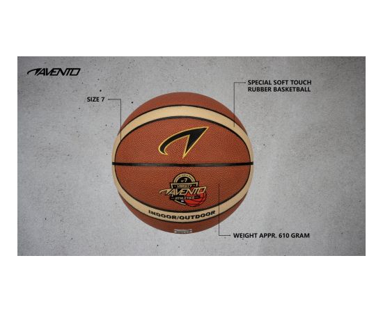 Basketball ball AVENTO Indoor/outdoor 47BD 7 size