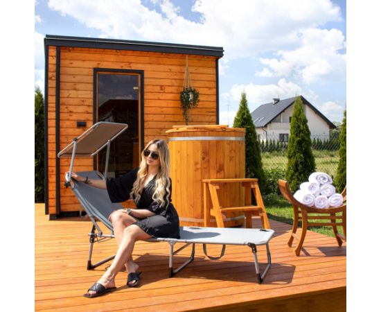 Dārza krēsls Springos GC0038 Guļamkrēsli un sauļošanās krēsli