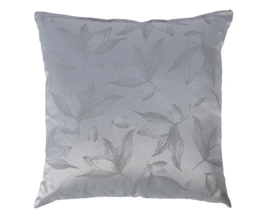 Pillow PARTY 45x45cm, grey leaves