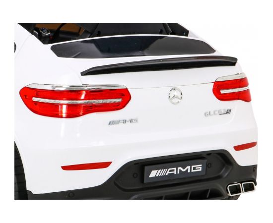 Vienvietīgs elektromobilis Mercedes Benz GLC63S, balts