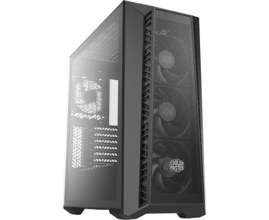 Case COOLER MASTER MASTERBOX 520 MESH BLACKOUT EDITION MidiTower Not included ATX CEB EATX MicroATX Colour Black MB520-KGNN-SNO