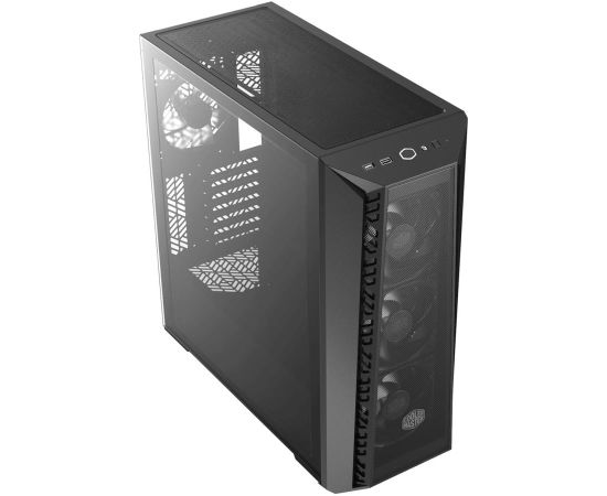 Case COOLER MASTER MASTERBOX 520 MESH BLACKOUT EDITION MidiTower Not included ATX CEB EATX MicroATX Colour Black MB520-KGNN-SNO