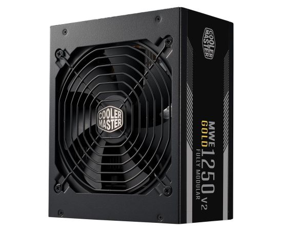 Power Supply COOLER MASTER 1250 Watts Efficiency 80 PLUS GOLD PFC Active MTBF 100000 hours MPE-C501-AFCAG-3EU