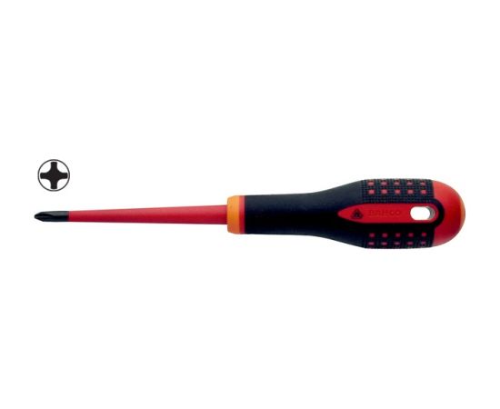 Bahco Insulated screwdriver ERGO™ SLIM Phillips PH1x80mm 1000V VDE